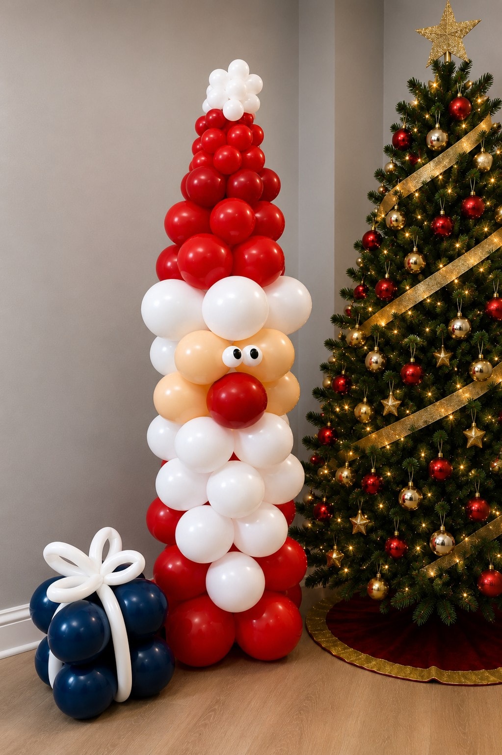 Santa Balloon Sculpture