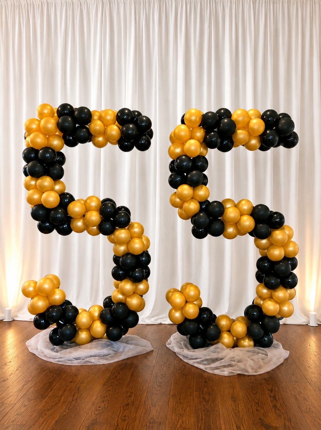 Oversized Number Sculptures