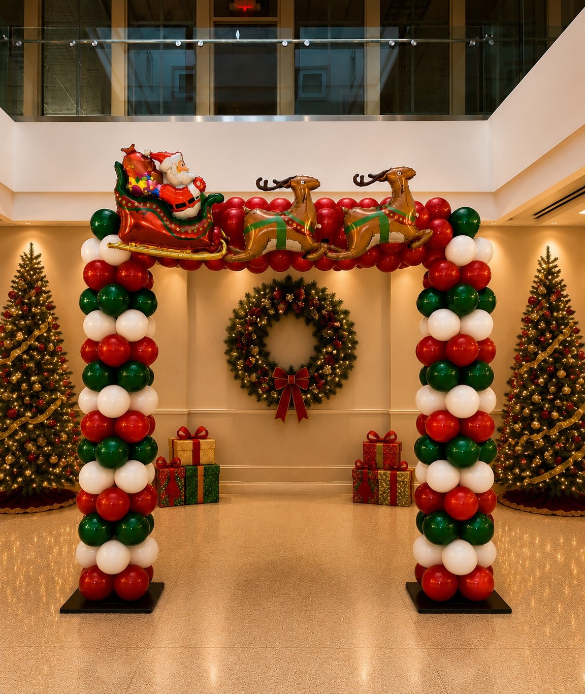 Holiday Entrance Display